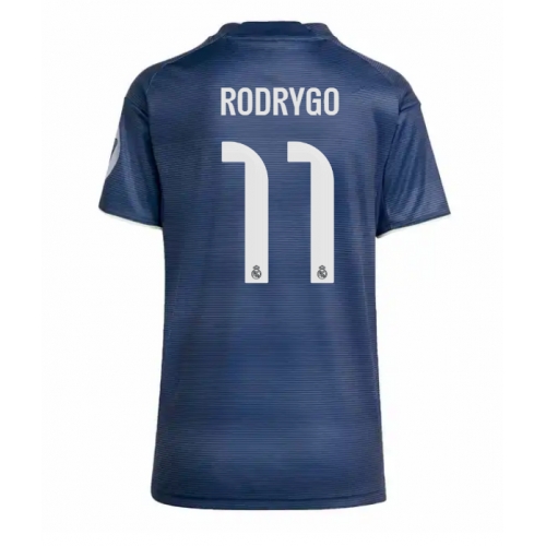 Billige Fotballdrakt Real Madrid Rodrygo Goes #11 Replika Bortedrakt Dame 2025-26 Kortermet Billige Fotballdrakt Real Madrid Rodrygo Goes #11 Replika Bortedrakt Dame 2025-26 Kortermet